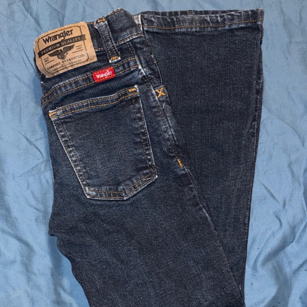Wrangler Kids Navy Relaxed Fit Jeans